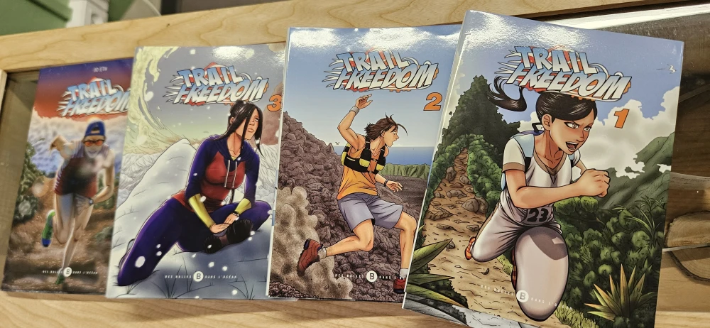 La librairie/papeterie à la boutique de Côté Est Réunion