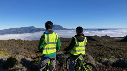 Découverte du Piton de la Fournaise en VTT électrique